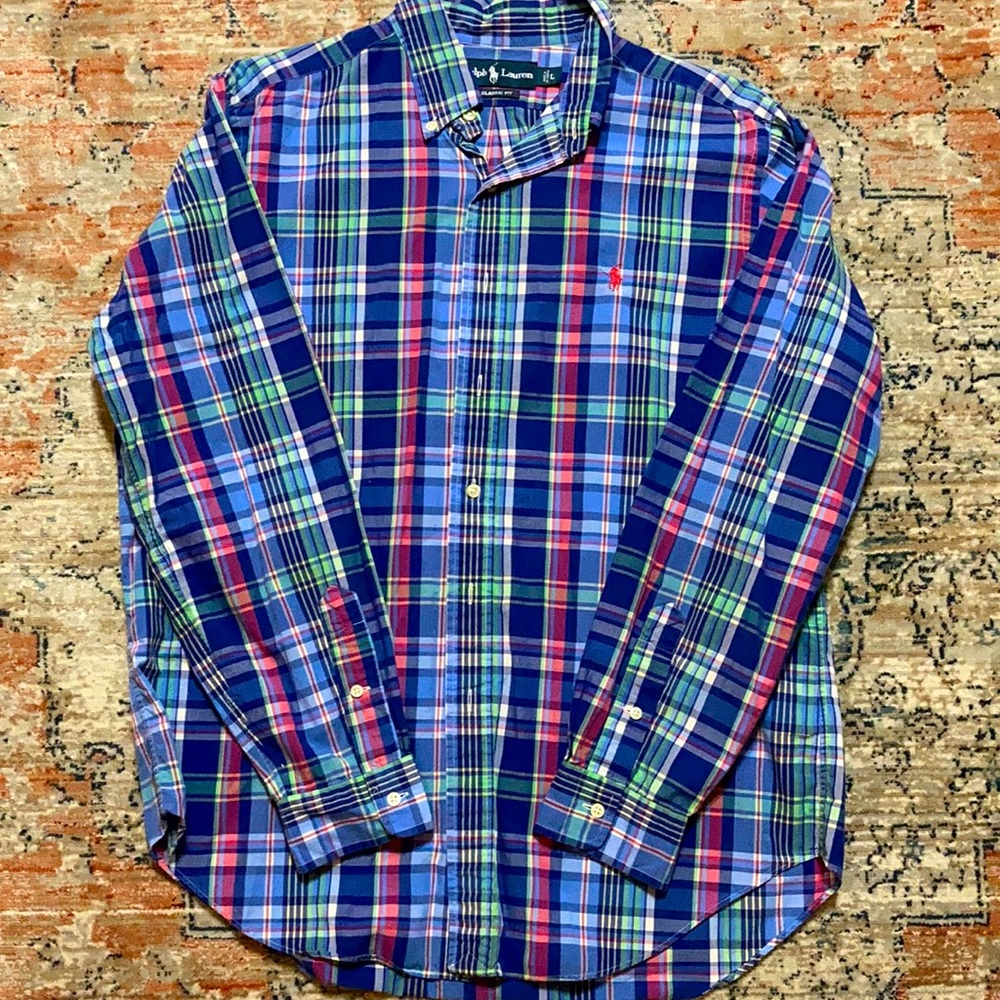 Polo Ralph Lauren Men’s Long-sleeve Button Up